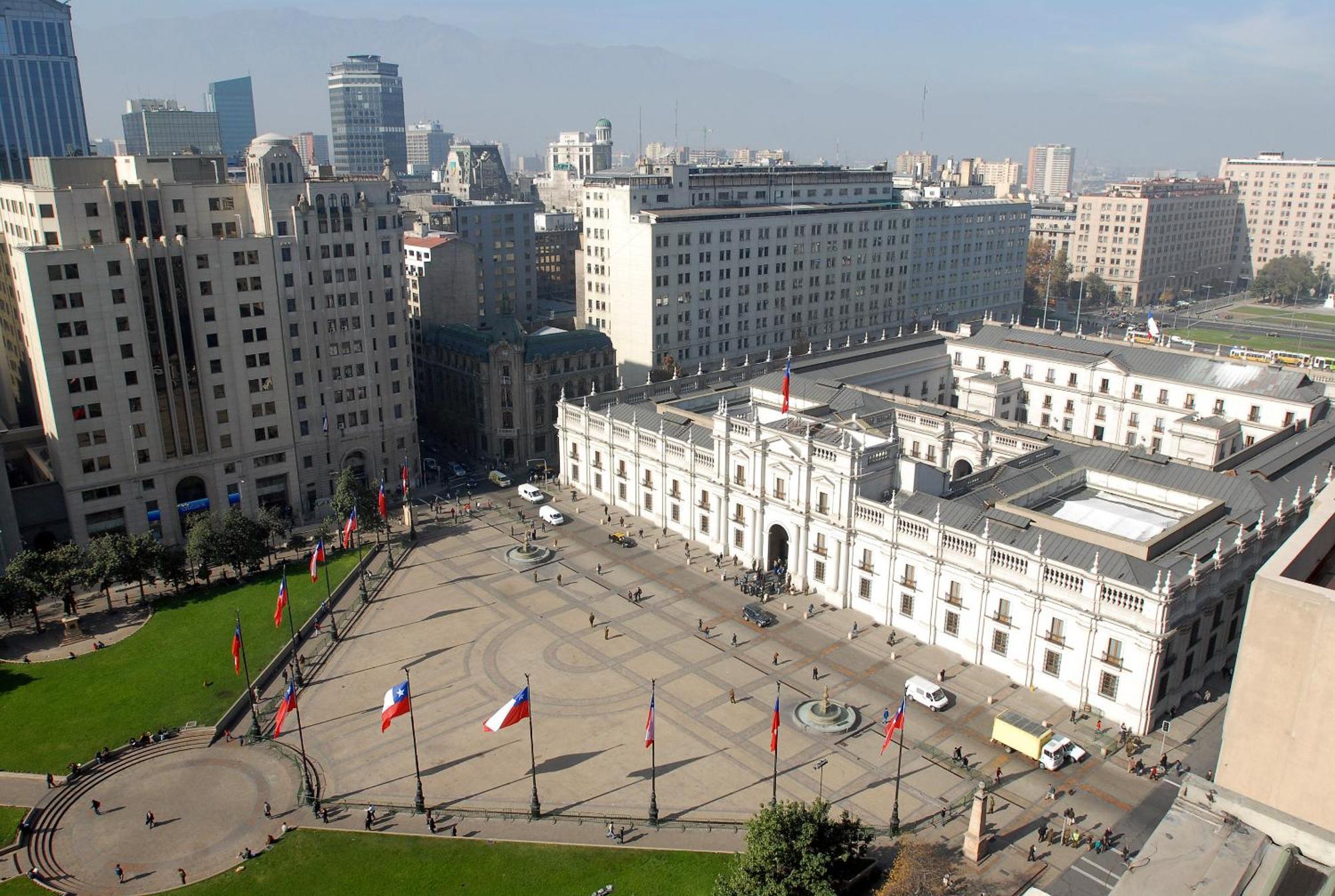 Apart Hotel Agustinas Plaza Santiago Exterior foto